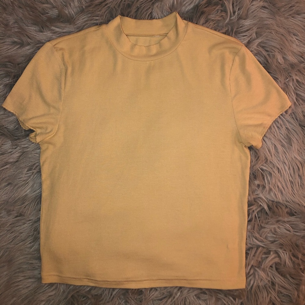Yellow Pacsun Crop Top
